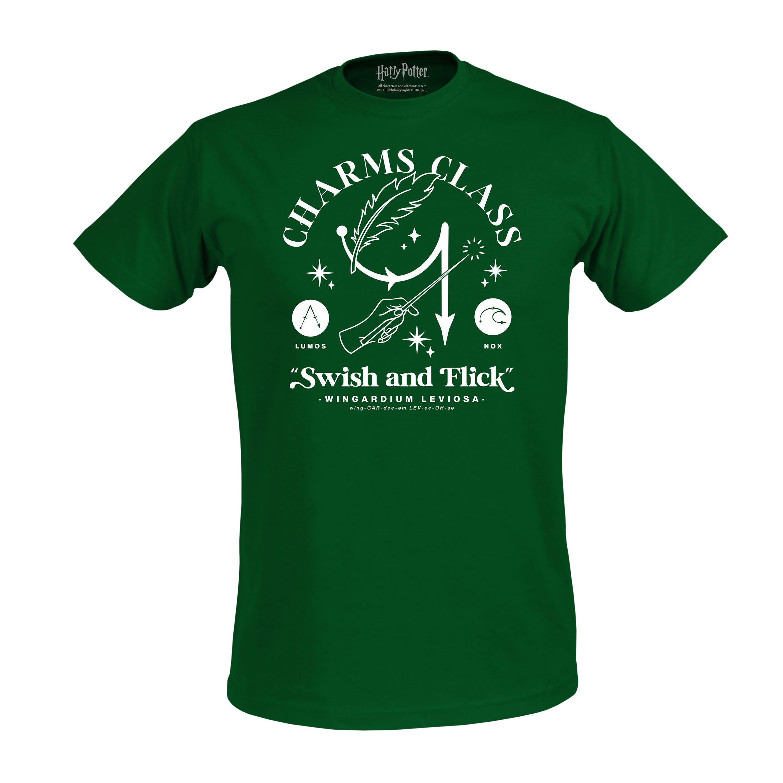 Image produit T-shirt Métamorphoses Hogwarts vert - Harry Potter