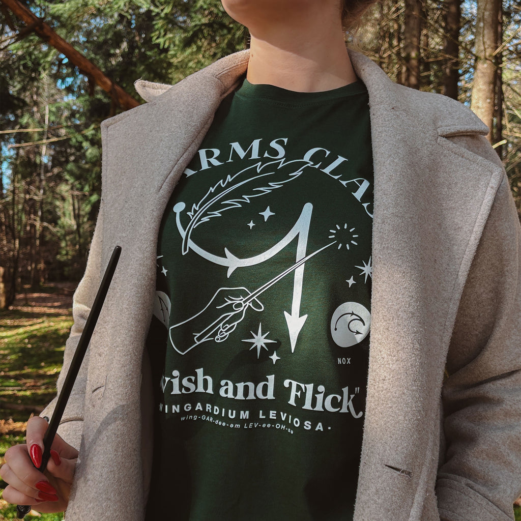 Produktbild Zauberkunst Hogwarts T-Shirt grün - Harry Potter