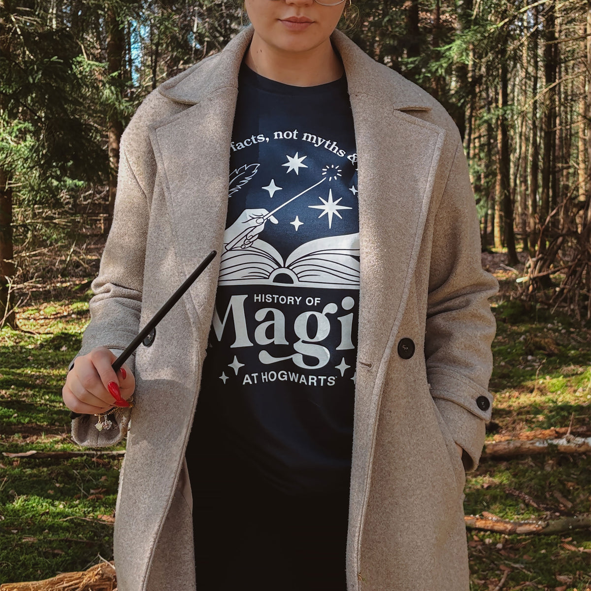 Productafbeelding Geschiedenis van de Toverkunst op Zweinstein T-shirt - Harry Potter