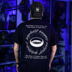 Productafbeelding De Ene Ring T-shirt blauw - In de Ban van de Ring