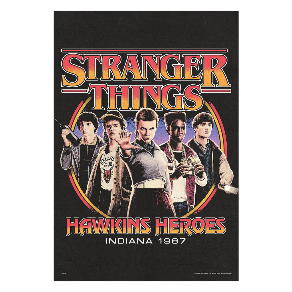 Productafbeelding Stranger Things - Hawkins Heroes Puzzel
