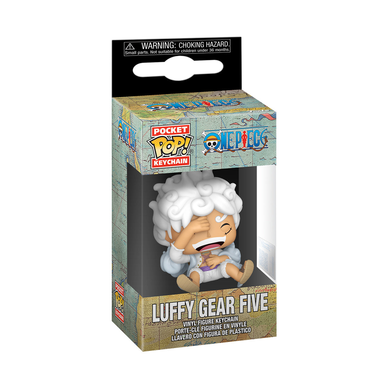 Productafbeelding One Piece - Monkey D. Luffy Gear 5 Funko Pop Sleutelhanger