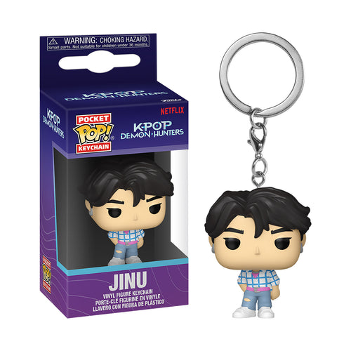 Productafbeelding KPop Demon Hunters - Jinu Funko Pop Sleutelhanger