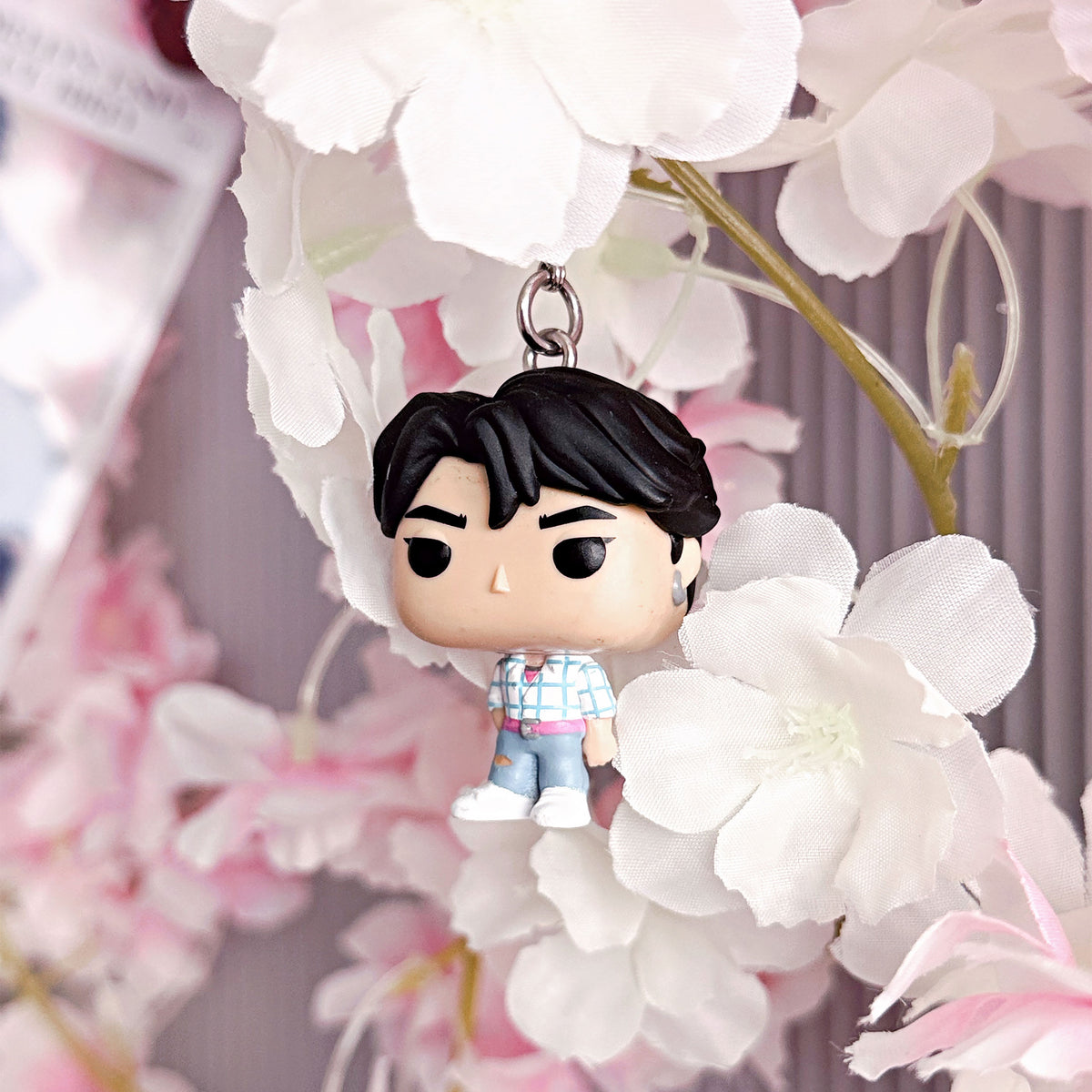 Produktbild KPop Demon Hunters - Jinu Funko Pop Schlüsselanhänger