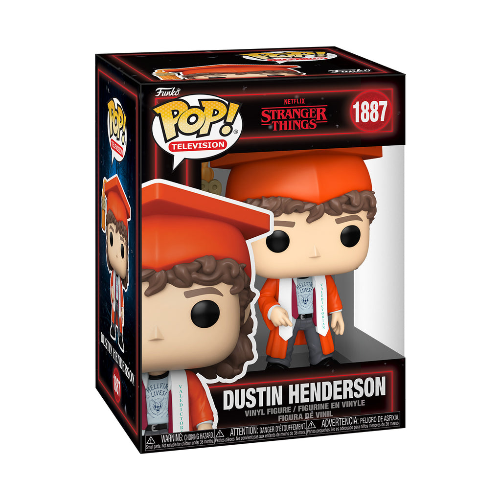 Image produit Stranger Things - Figurine Funko Pop Dustin Remise de diplôme