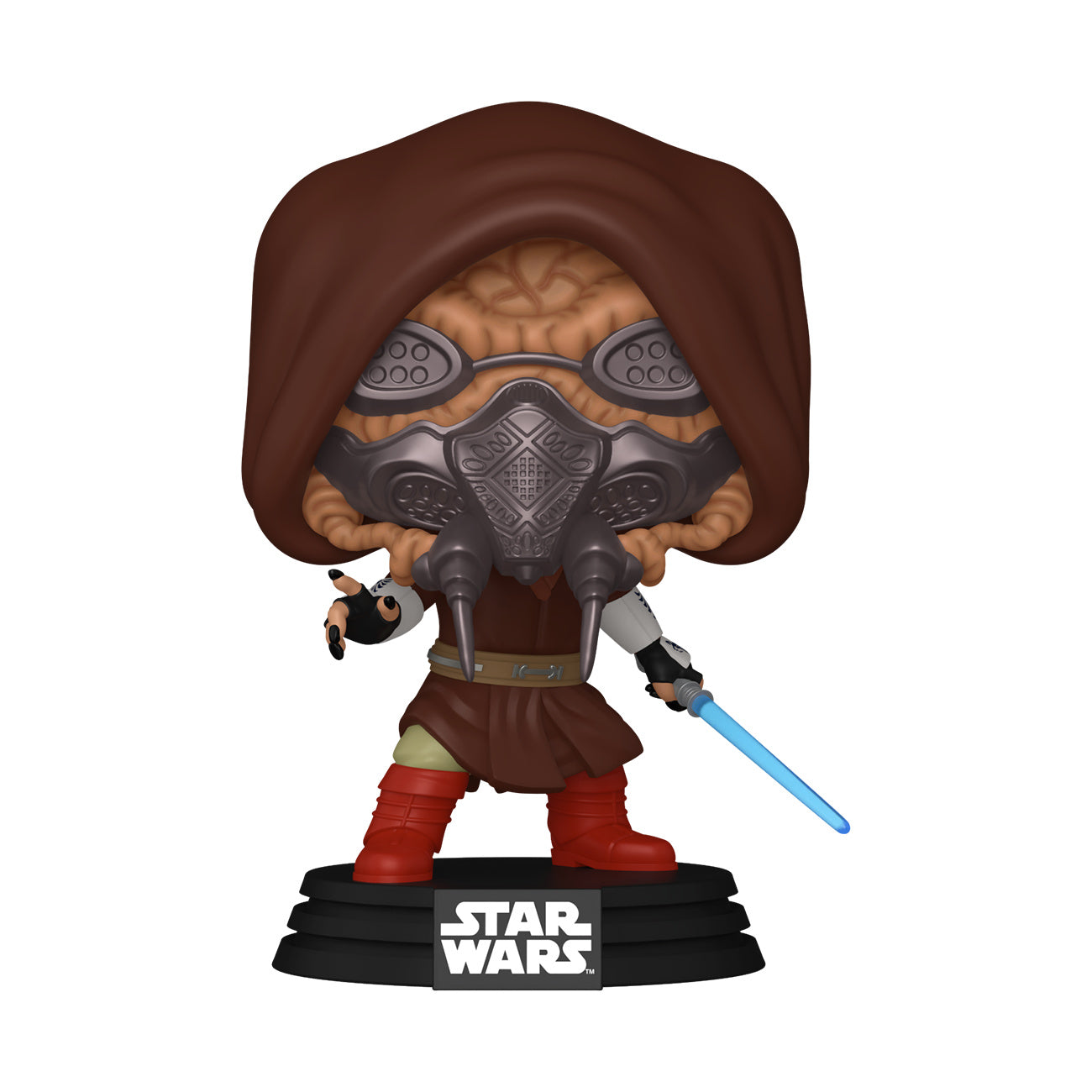 Image produit Star Wars – Figurine Funko Pop Plo Koon Glow in the Dark à tête oscillante