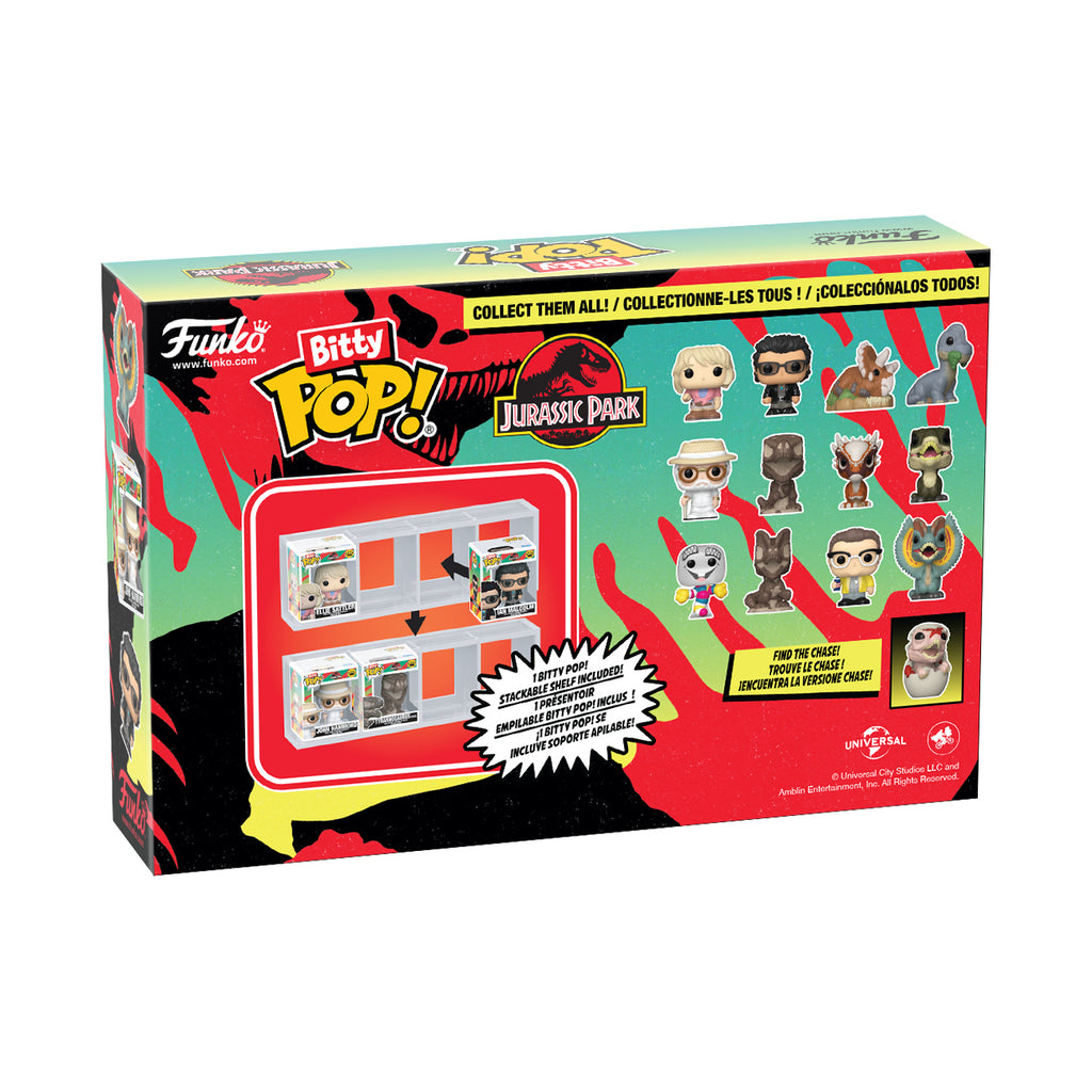 Image produit Jurassic Park - Set de figurines Funko Bitty Pop Series 3