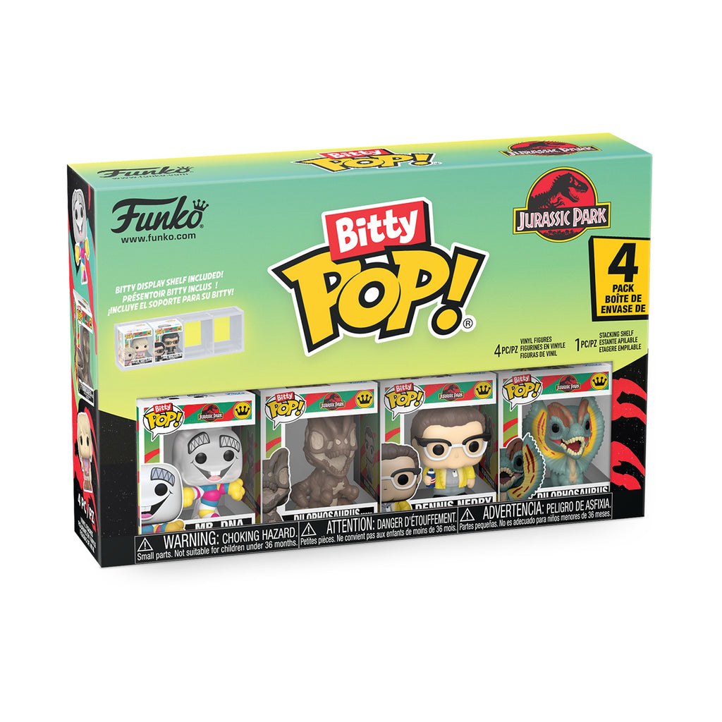 Image produit Jurassic Park - Set de figurines Funko Bitty Pop Series 3