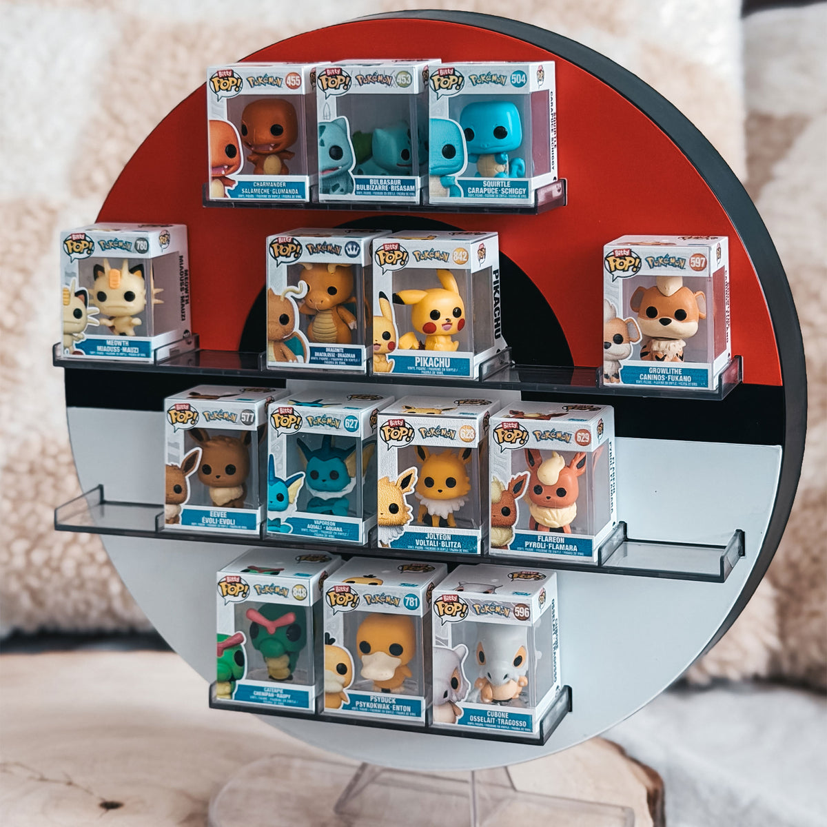 Produktbild Pokemon - Pokeball Funko Bitty POP Display mit 2 Figuren