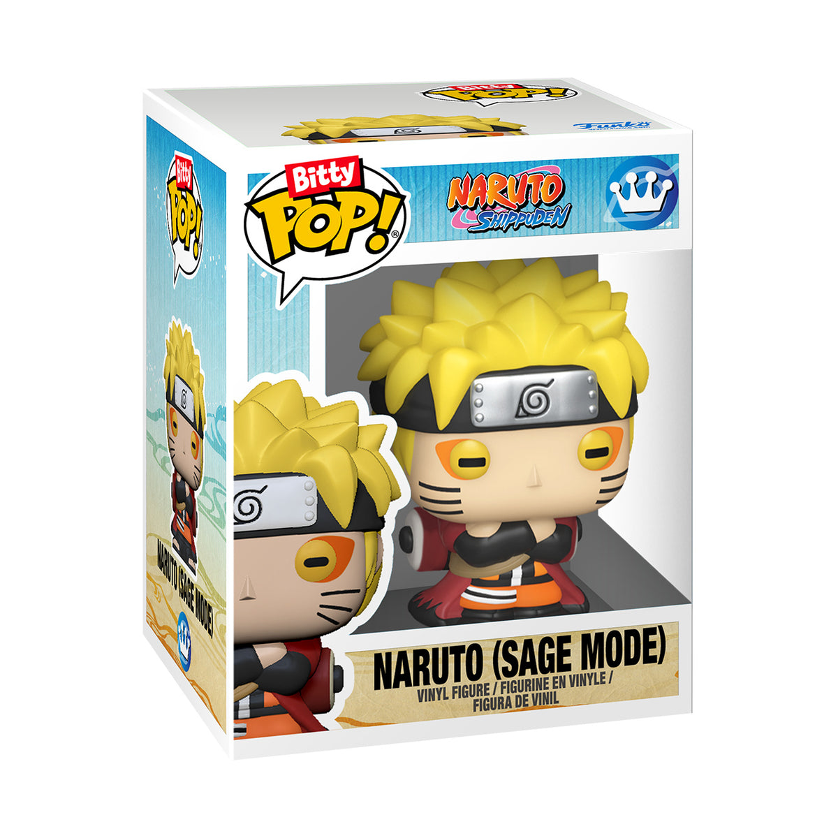 Image produit Naruto Shippuden - Présentoir Funko Bitty POP Hidden Leaf avec 2 figurines