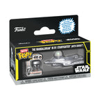 Produktbild Star Wars - Mando mit Starfighter Funko Bitty Pop Ride Figurenset