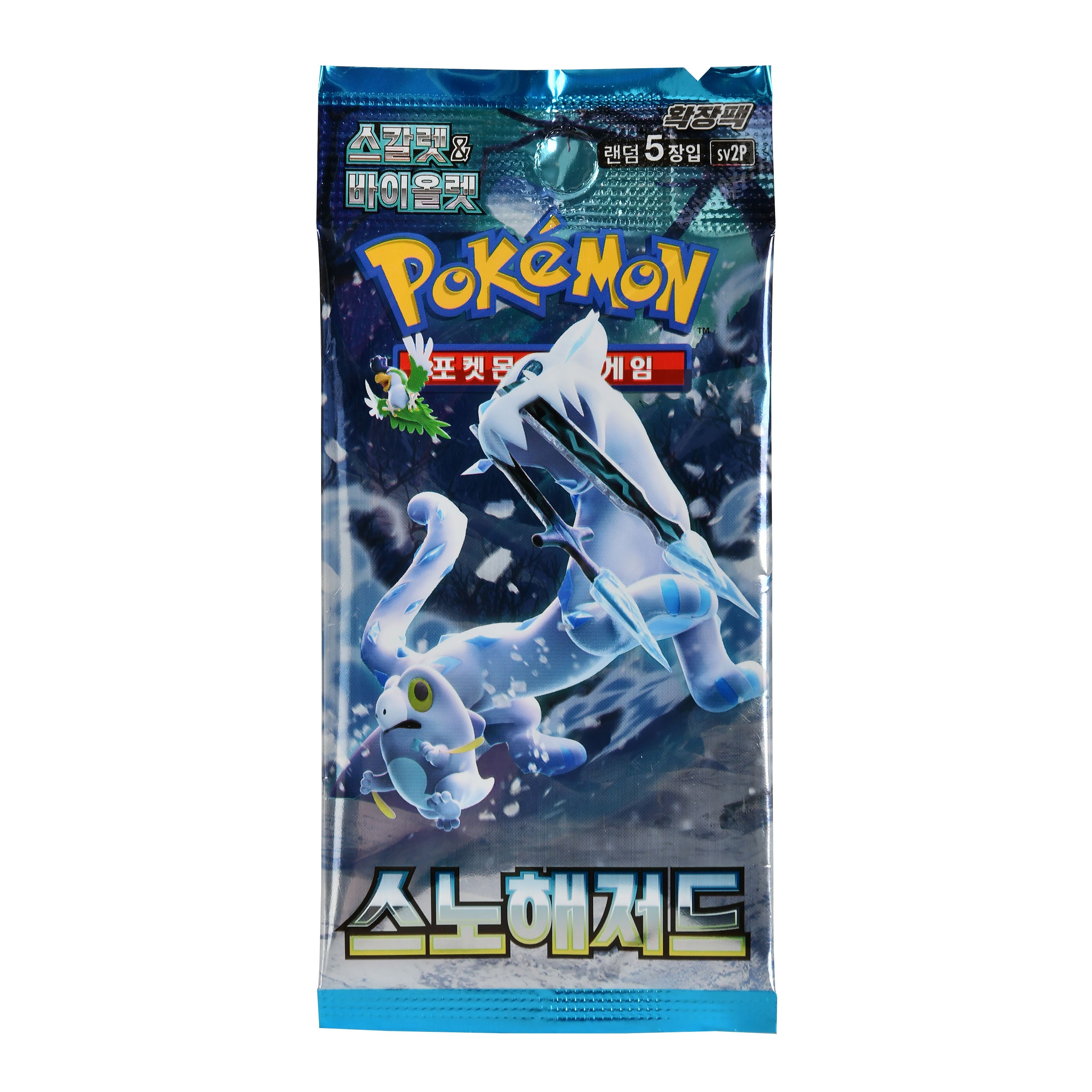 Productafbeelding Pokémon – Snow Hazard Ruilkaart Booster Koreaanse versie
