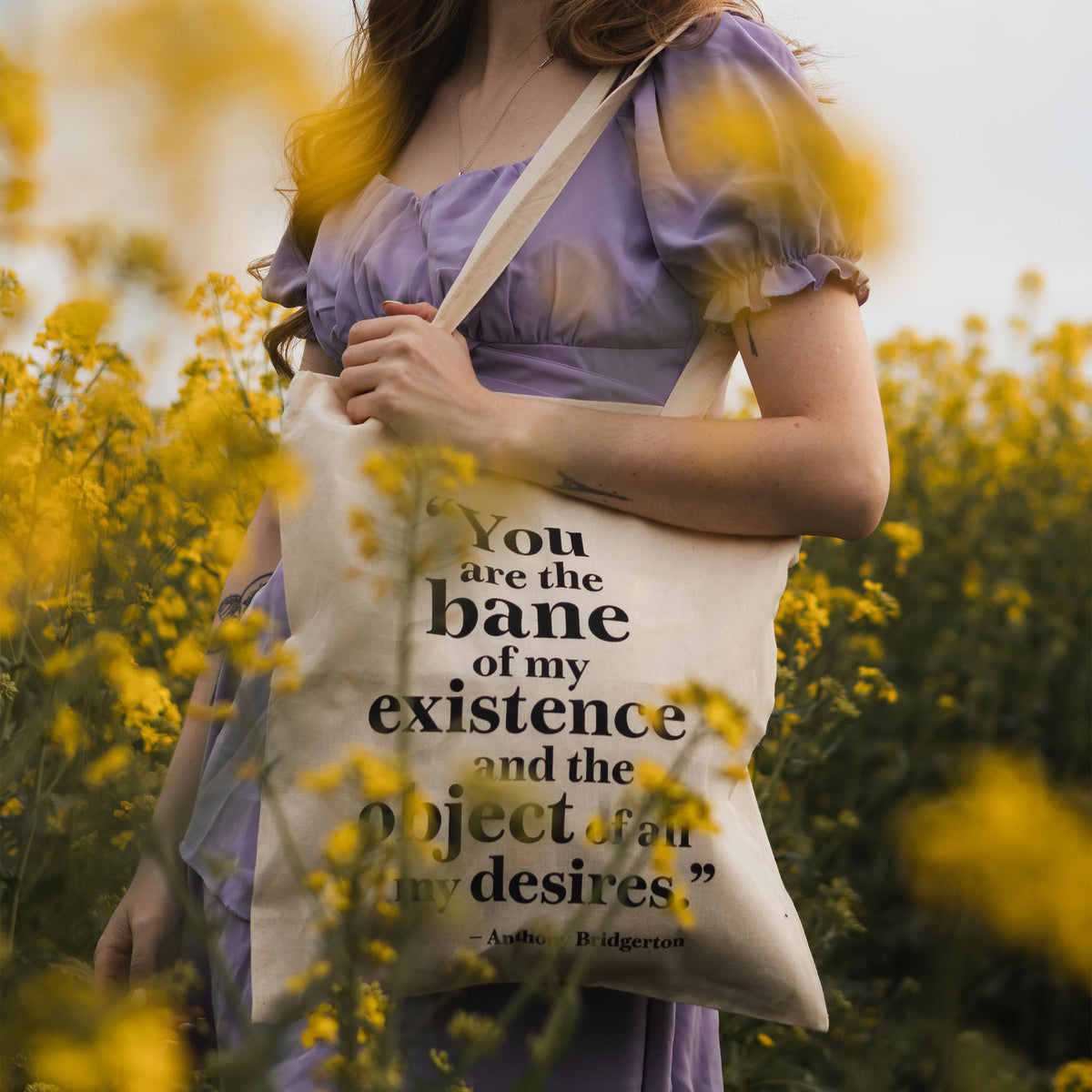 Image produit Tote bag Bane of my Existence pour les fans de Bridgerton