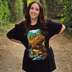 Productafbeelding Rivendel T-shirt zwart - In de Ban van de Ring