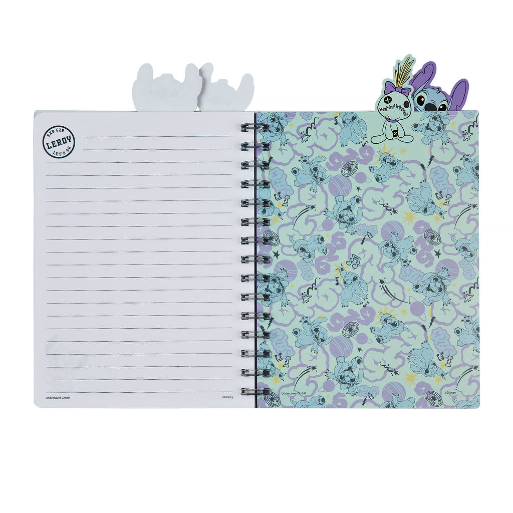 Productafbeelding Stitch Spiraalnotitieboek A5 - Lilo & Stitch