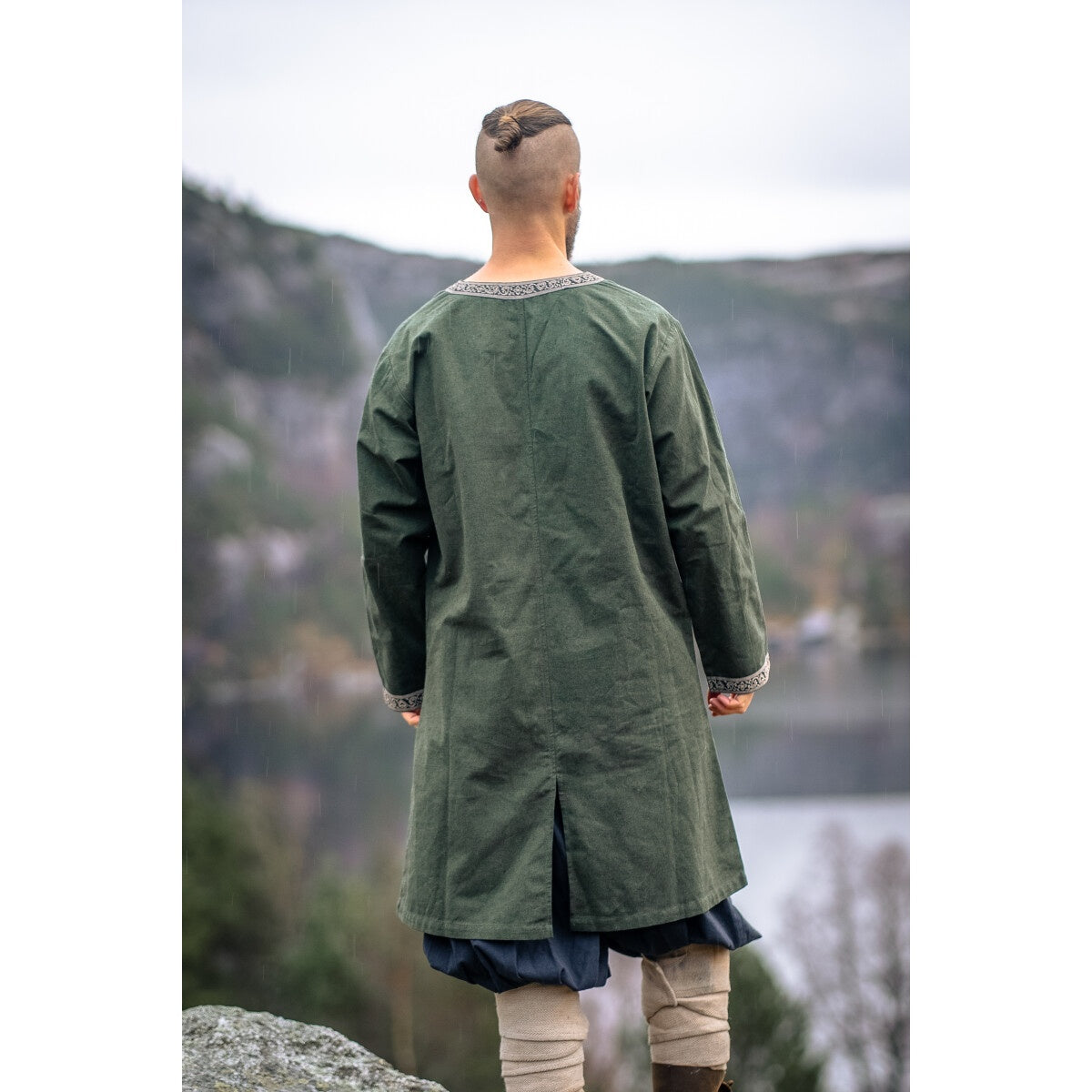 Image produit Tunique viking médiévale Aegir vert