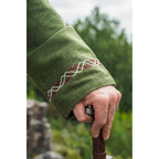 Image produit Tunique viking médiévale Freki vert olive