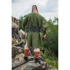 Image produit Tunique viking médiévale Freki vert olive
