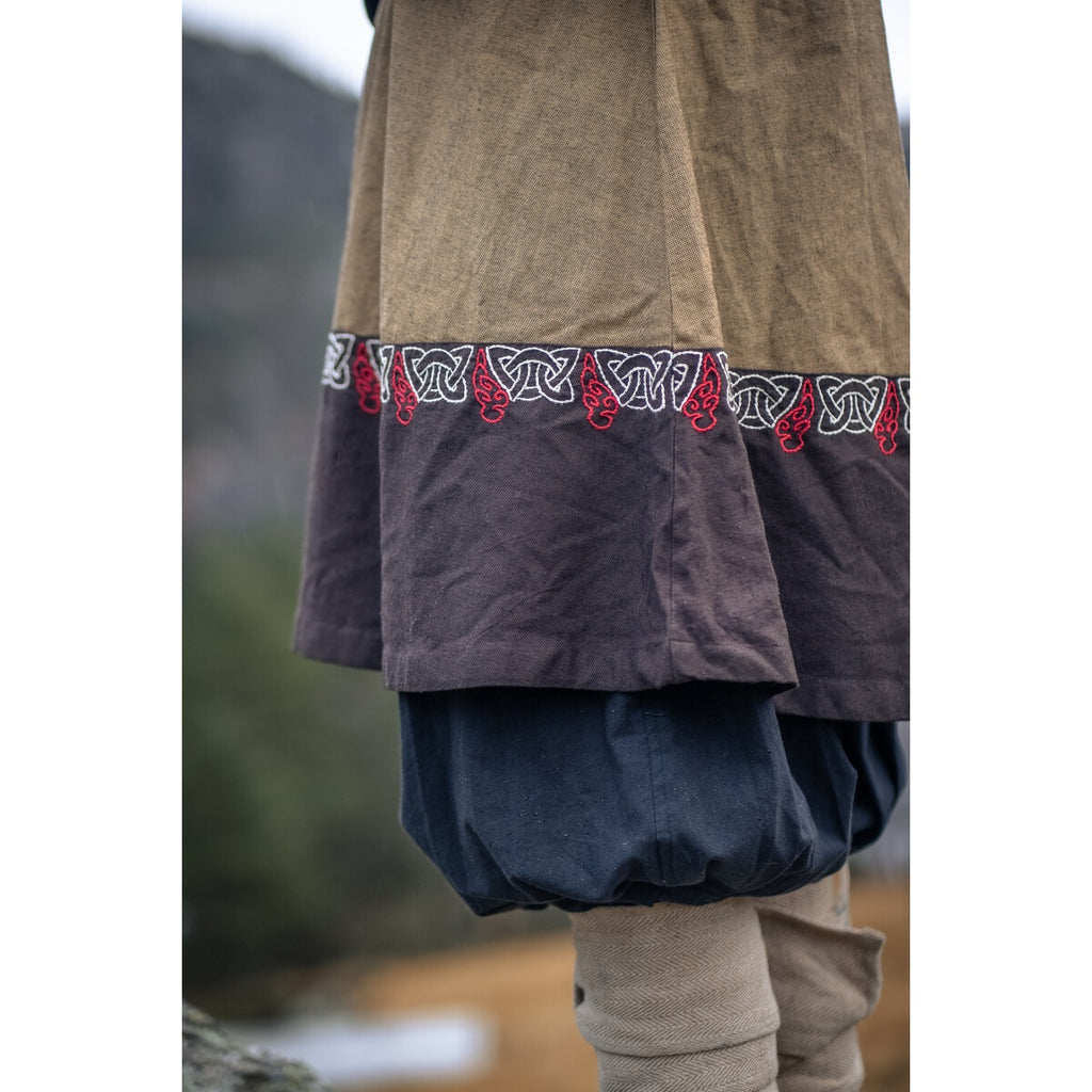 Image produit Tunique viking médiévale Freydis sable