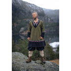 Productafbeelding Middeleeuwse Vikingen tuniek Freydis olijf