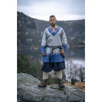 Productafbeelding Middeleeuwse Viking tuniek Freydis grijs