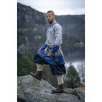 Productafbeelding Middeleeuwse Viking tuniek Freydis grijs
