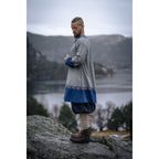 Productafbeelding Middeleeuwse Viking tuniek Freydis grijs