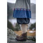 Productafbeelding Middeleeuwse Viking tuniek Freydis grijs