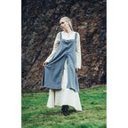 Productafbeelding Middeleeuwse Viking-overschort Inka duifblauw