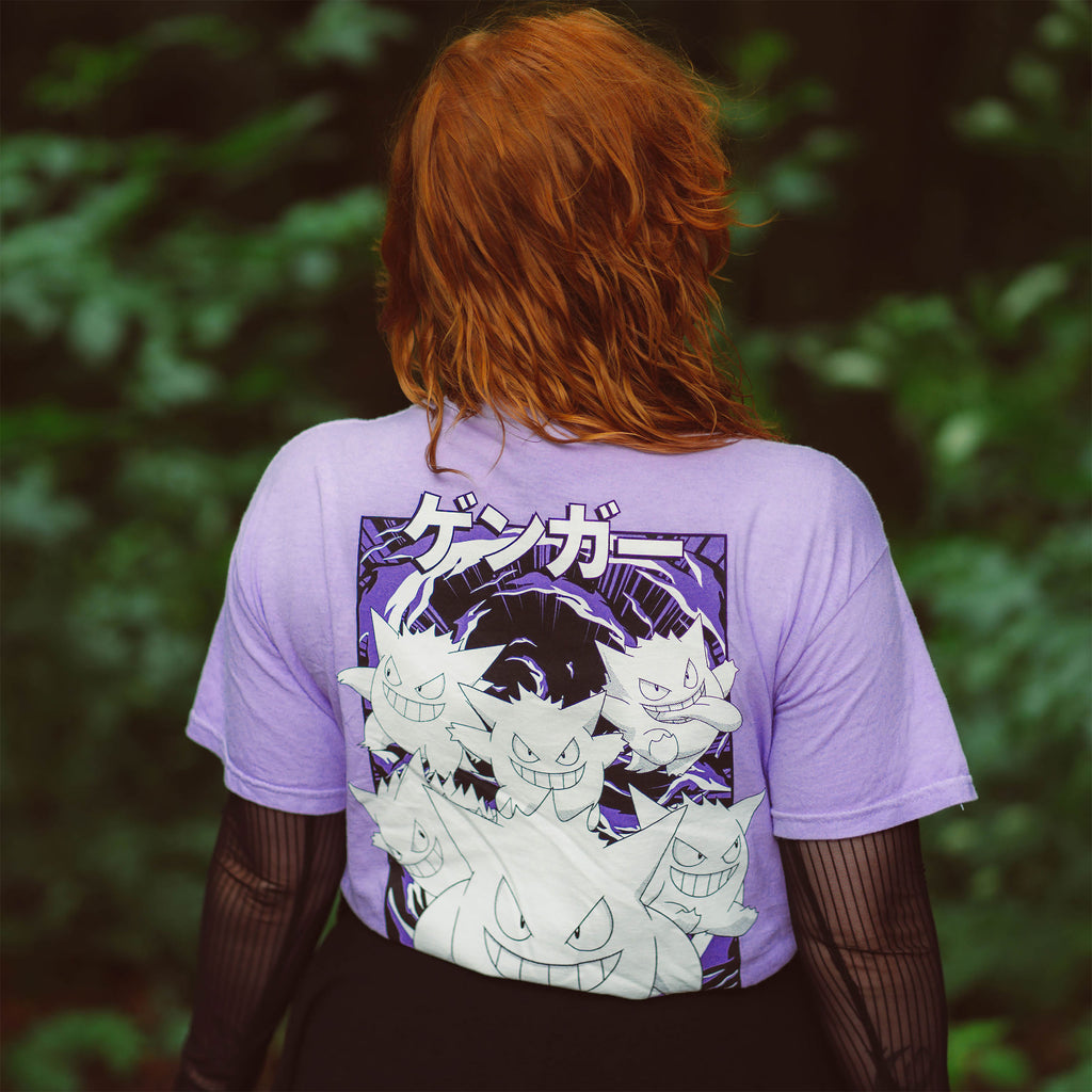 Image produit Pokémon - T-shirt vintage Gengar Katakana
