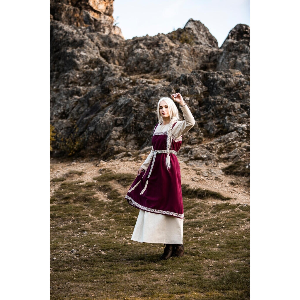 Image produit Surcot médiéval Halla rouge