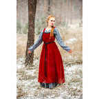 Produktbild Mittelalter Wikinger Überkleid Alena rot