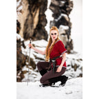 Image produit Tunique viking médiévale Matilda rouge