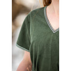 Productafbeelding Middeleeuwse Viking tuniek Matilda groen