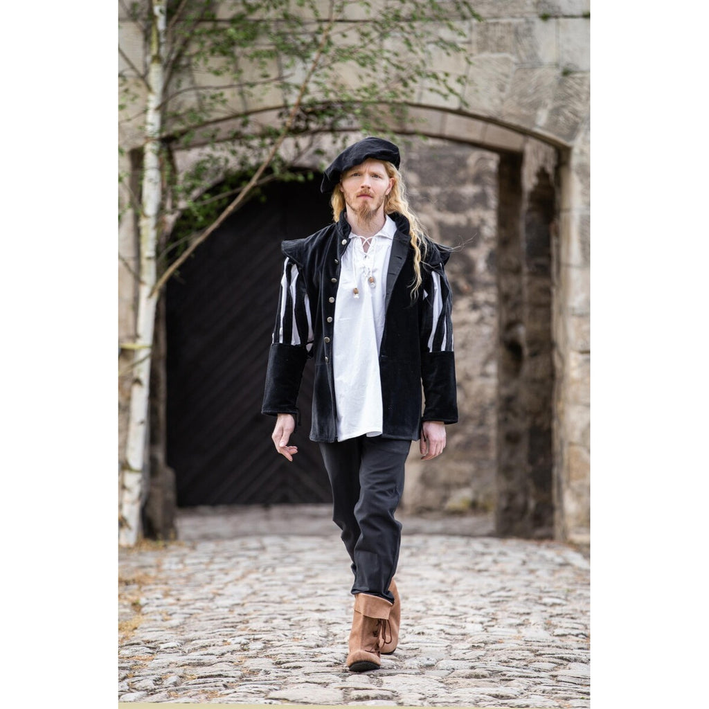 Productafbeelding Middeleeuws landsknecht-jack Brandolf zwart