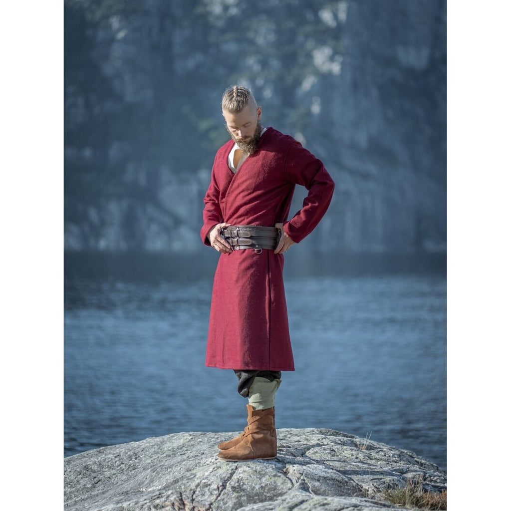 Image produit Tunique médiévale en laine Balder rouge