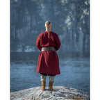Image produit Tunique médiévale en laine Balder rouge