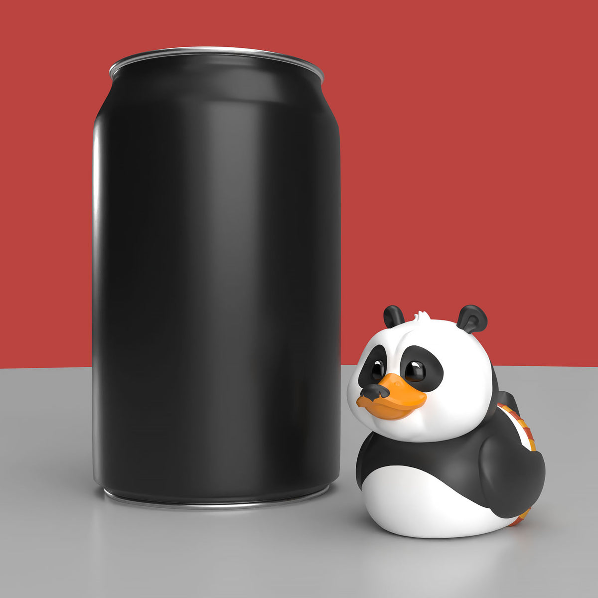 Image produit Kung Fu Panda - Mini canard déco Po TUBBZ