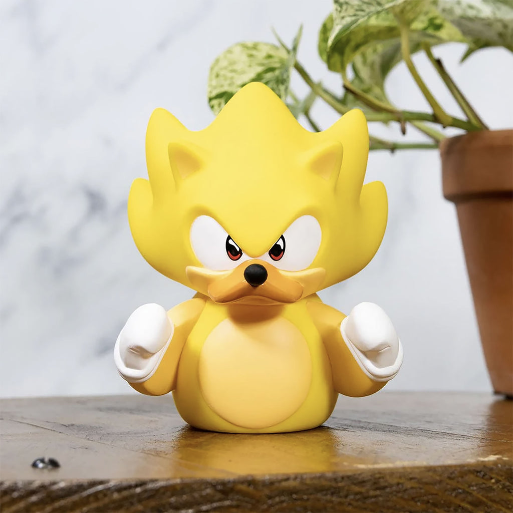 Productafbeelding Sonic the Hedgehog – Super Sonic TUBBZ deco-eend