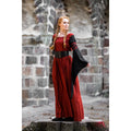 Image produit Robe médiévale Dorell rouge-noir