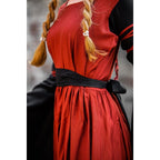 Image produit Robe médiévale Dorell rouge-noir