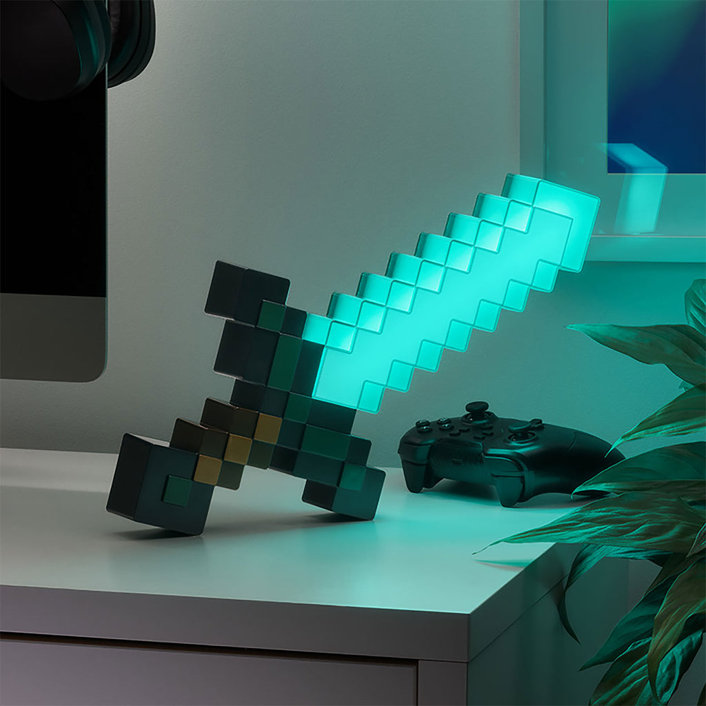Image produit Minecraft - Lampe Épée en diamant