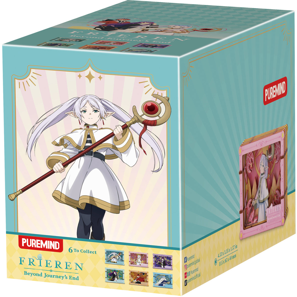 Produktbild Frieren - Characters Mystery Mini Holzbild Display E1095656