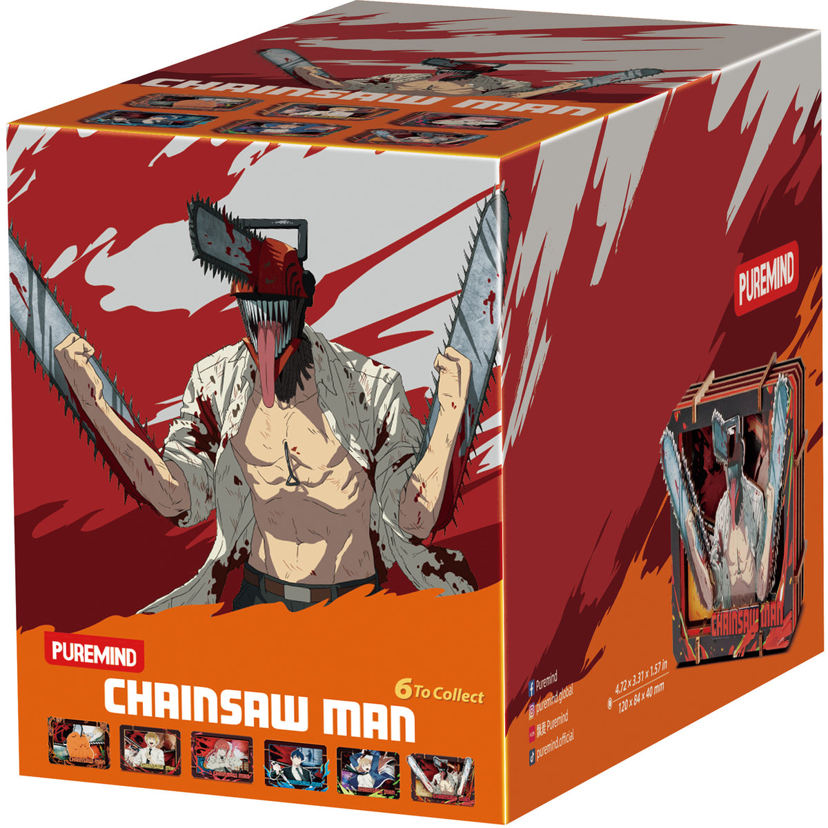Image produit Chainsaw Man - Personnages Mystery Mini Tableau en bois