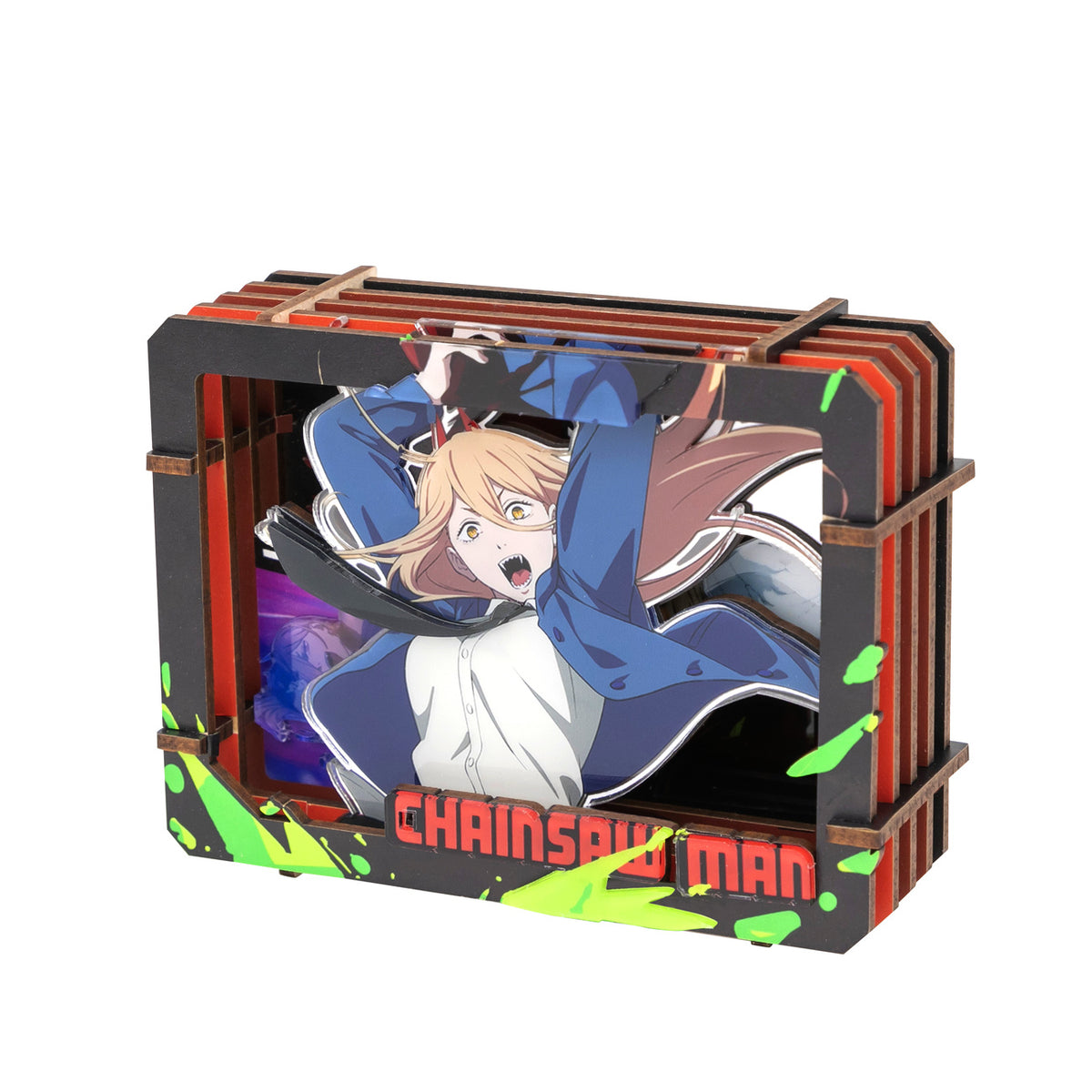 Image produit Chainsaw Man - Personnages Mystery Mini Tableau en bois