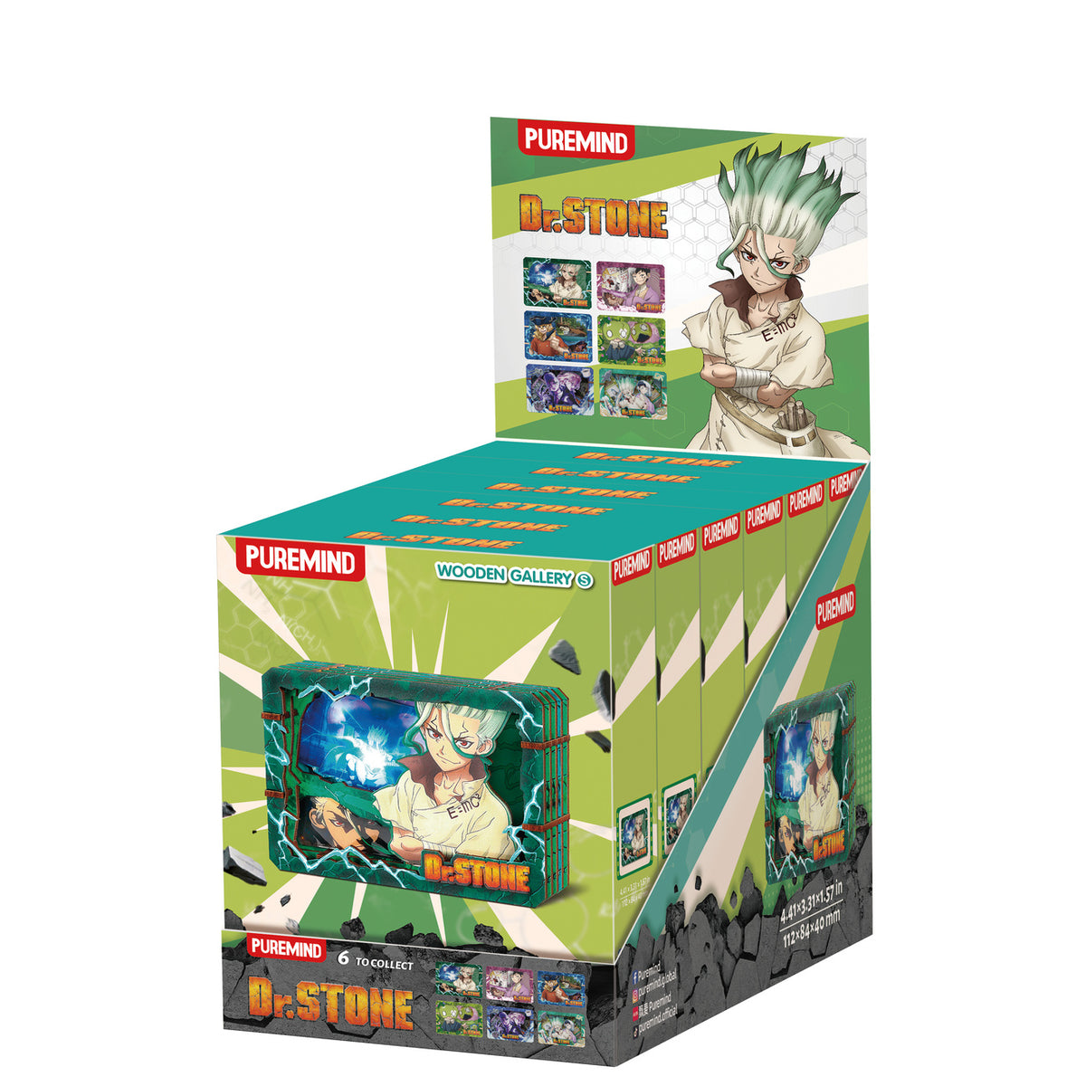 Product image Dr. Stone - Mystery Mini Wooden Picture Display E1095704