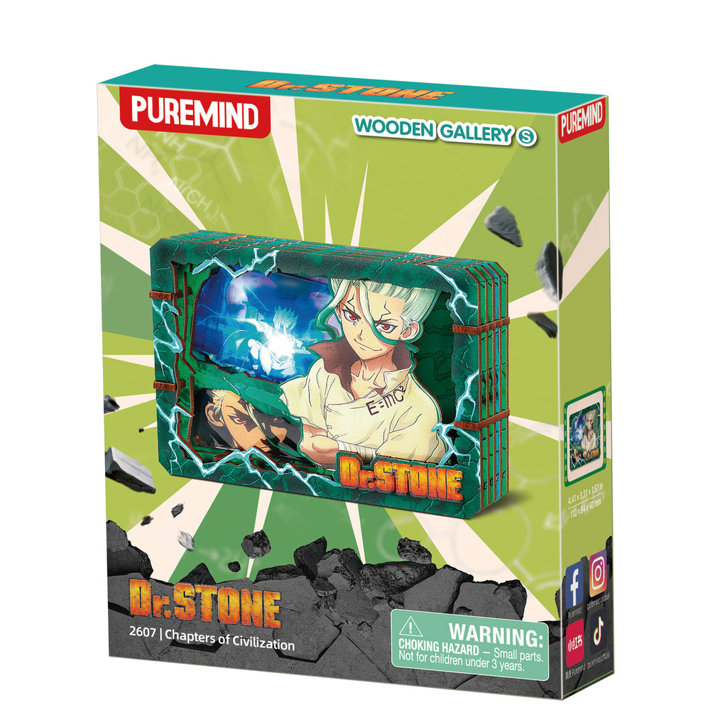 Productafbeelding Dr. Stone - Mystery Mini Houten Wanddecoratie