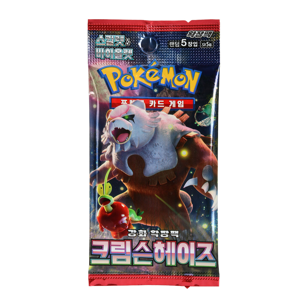 Productafbeelding Pokemon - Crimson Haze ruilkaarten booster Koreaanse versie