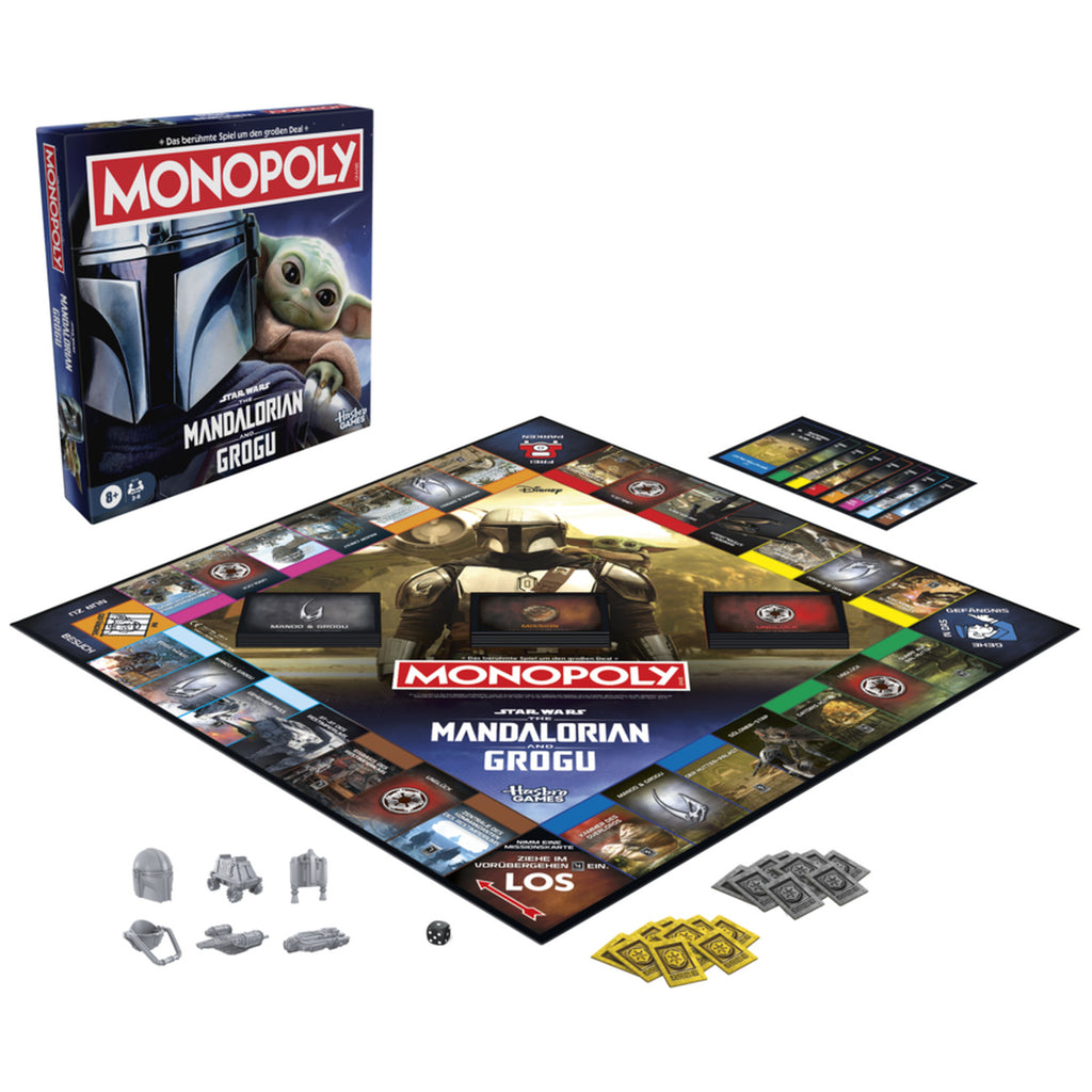 Produktbild Mandalorian und Grogu Monopoly - Star Wars The Mandalorian