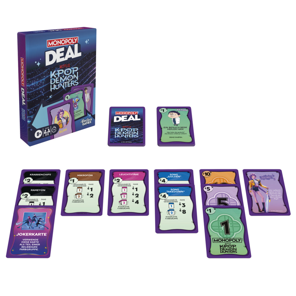 Productafbeelding KPop Demon Hunters - Monopoly Deal